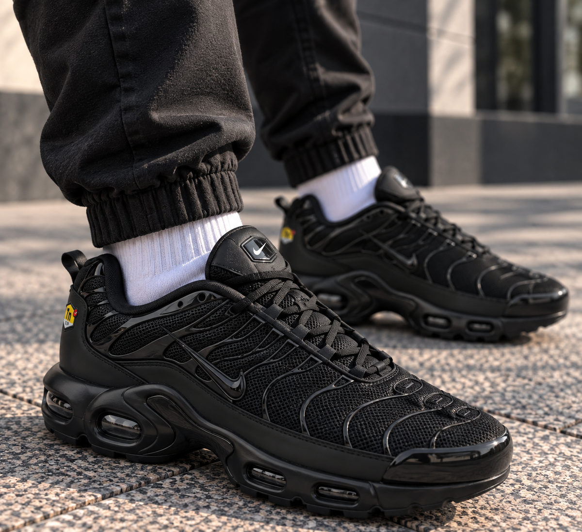 Маратонки Nike TN в черно