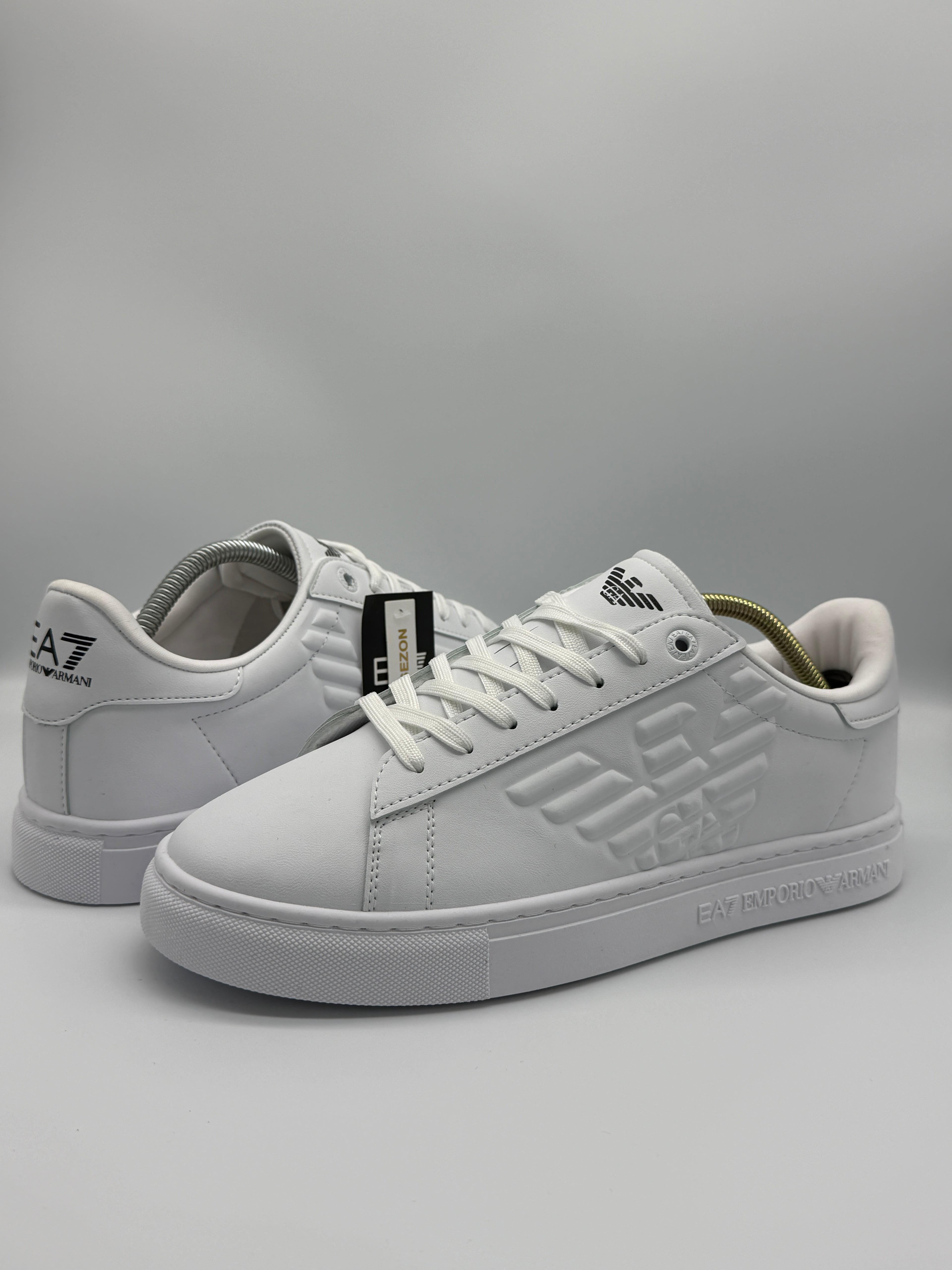 Мъжки маратонки EA7 Emporio Armani – Бели