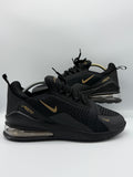 Мъжки маратонки Nike Air 270 в черно със златисти детайли