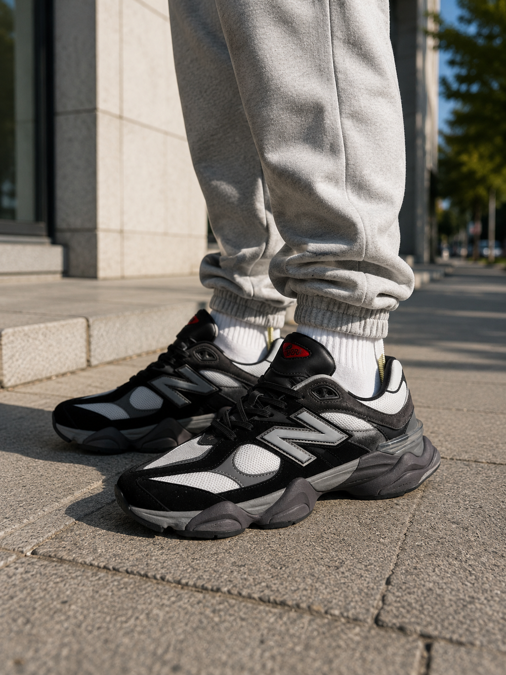 Маратонки New Balance 9060 – черно-бели