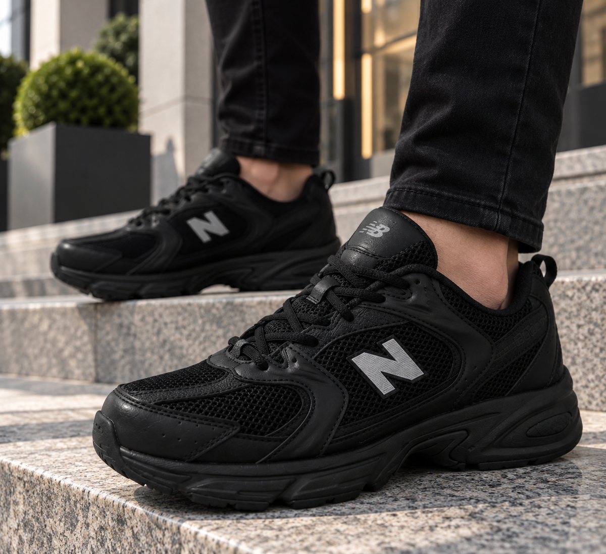 Мъжки маратонки New Balance 530 – черни