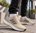 Мъжки маратонки Adidas Pureboost – бежови с бели