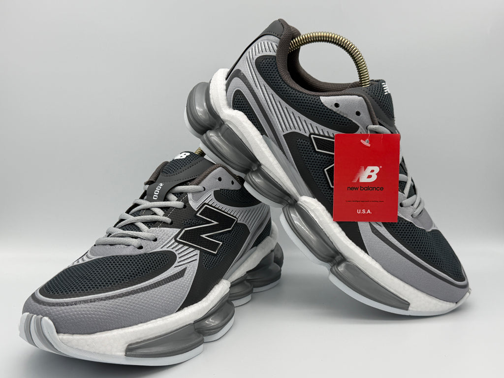 Мъжки маратонки New Balance 2000 в черно, сиво и бяло