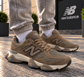 Мъжки маратонки New Balance 9060 в тъмнокафяво