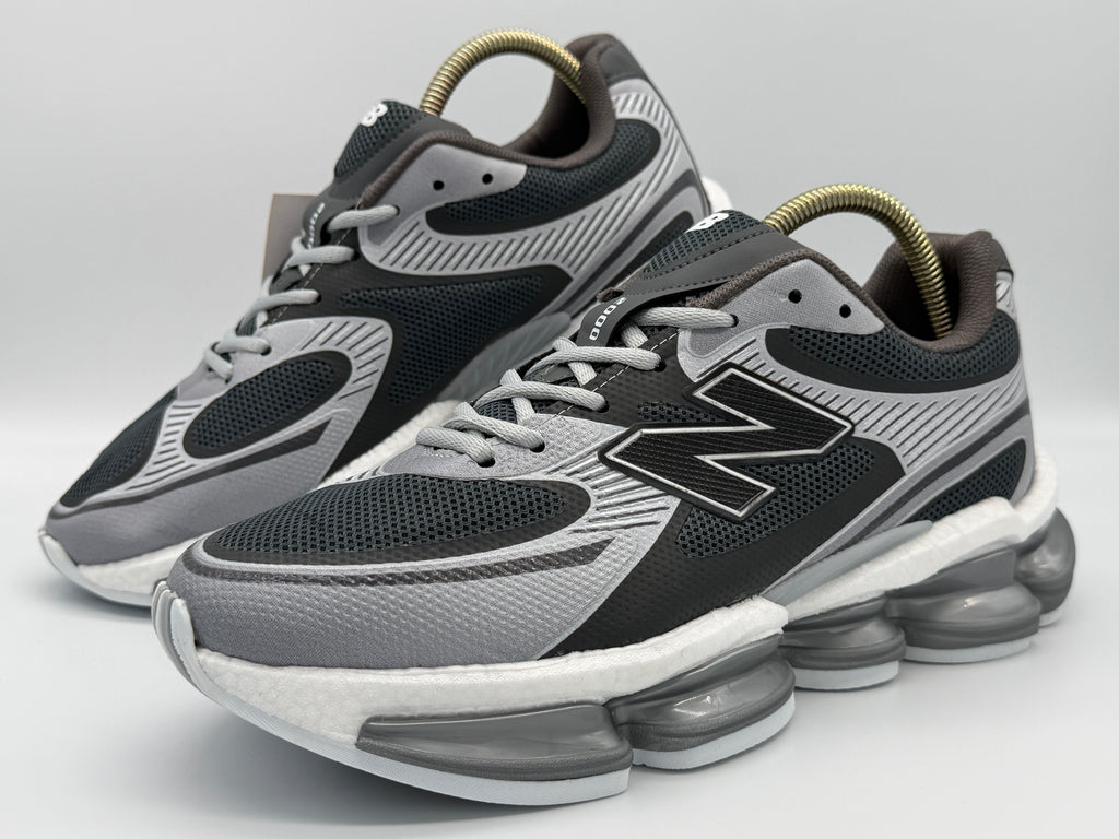 Мъжки маратонки New Balance 2000 в черно, сиво и бяло