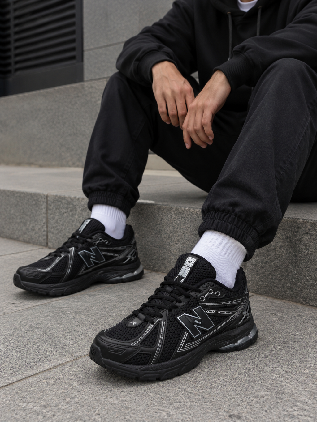 Мъжки New Balance 1906R – черен цвят