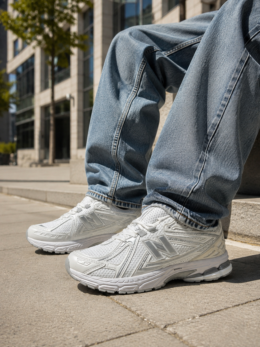 Мъжки маратонки New Balance 906R – Бели