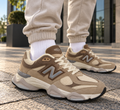 Мъжки спортни обувки New Balance 9060 – Бежово/Кафяво